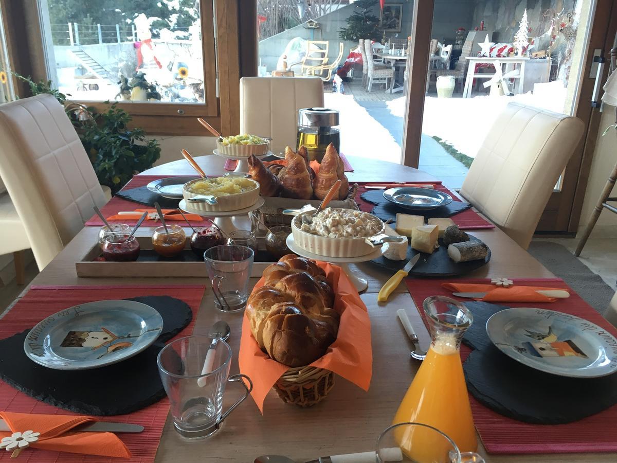 Bnb Valais - By La Sittelle Grimisuat エクステリア 写真